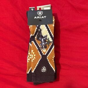 Ariat Skeleton 💀 Skull Cowboy Socks